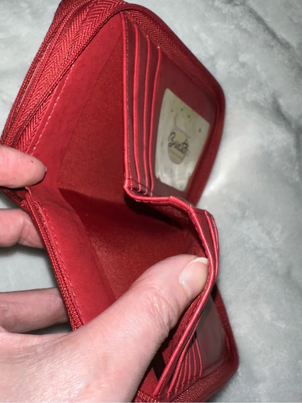 Buxton Heiress Double Zip Wallet